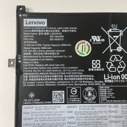 Genuine Lenovo Flex 3 Chrome 15IJL7 Battery L20D36299 47Wh Very Good Health