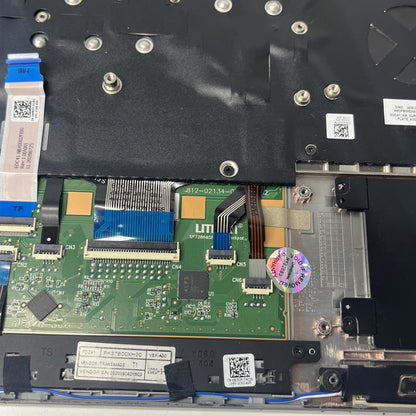 Genuine Silver Dell Latitude 5410 Palmrest With Keyboard And Trackpad ,Touchpad