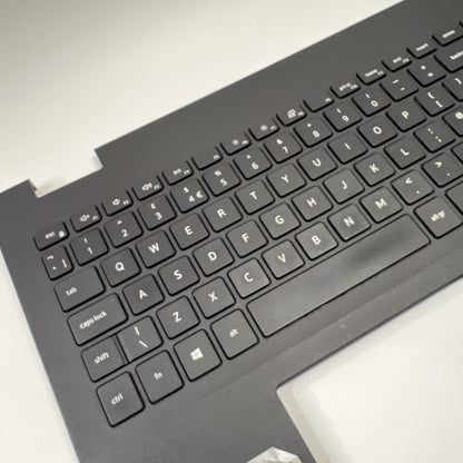 Genuine Dell Inspiron 3505 Palmrest Assembly UK Keyboard 033HPP (SMALL CRACK)