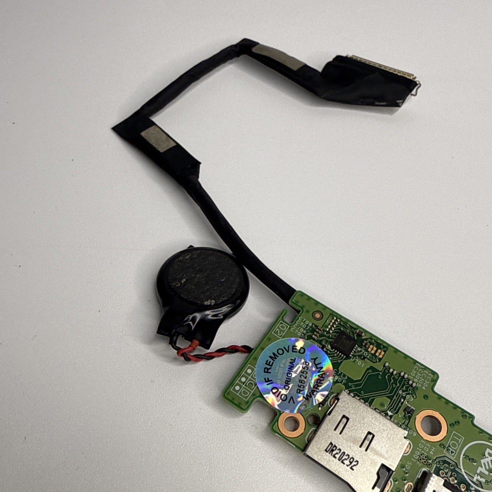 Dell Inspiron 7501 USB Port Board + Connector + Cmos Battey