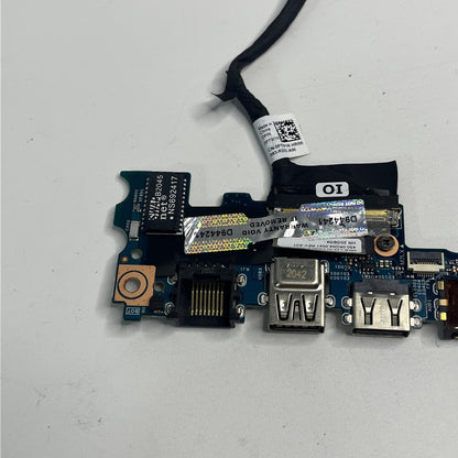 Genuine Dell Latitude 3510 USB Board Audio Card Reader Port & Cables 0Y67KR