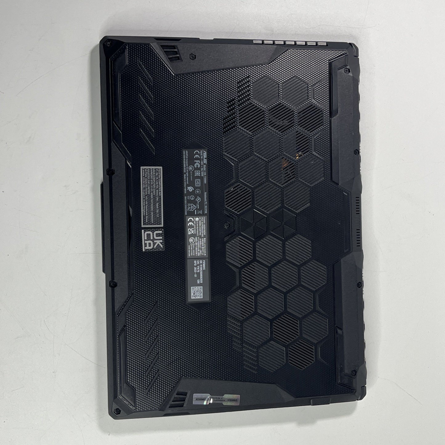 ASUS TUF F15 FX506HC Laptop, i5-11400H, RTX 3050, 144Hz, 512GB SSD, 16GB RAM