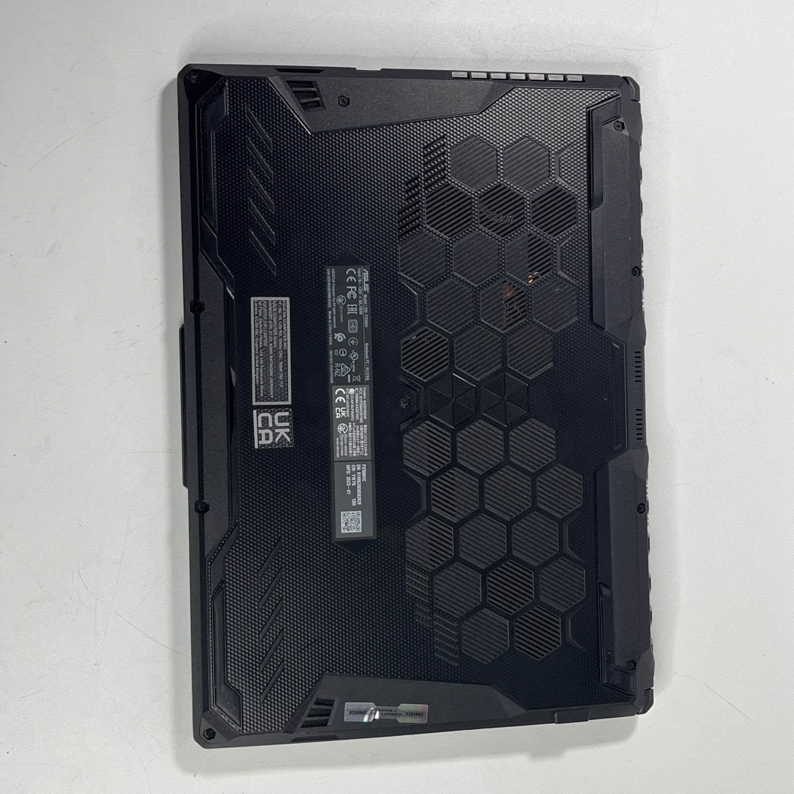 ASUS TUF F15 FX506HC Laptop, i5-11400H, RTX 3050, 144Hz, 512GB SSD, 16GB RAM