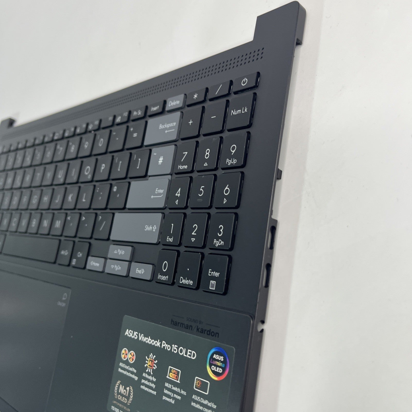 Genuine Black Asus Vivobook PRO 15 N6506M  Palmrest & Touchpad 13n1-JHU0C01 #G A