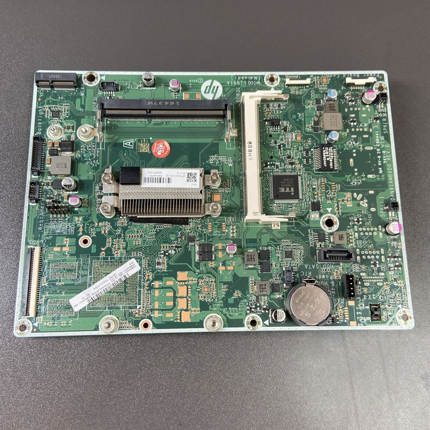 HP 22-B225XT 24-E035P 24-G216 INTEL PENTIUM J4205 CPU MOTHERBOARD 913260-001