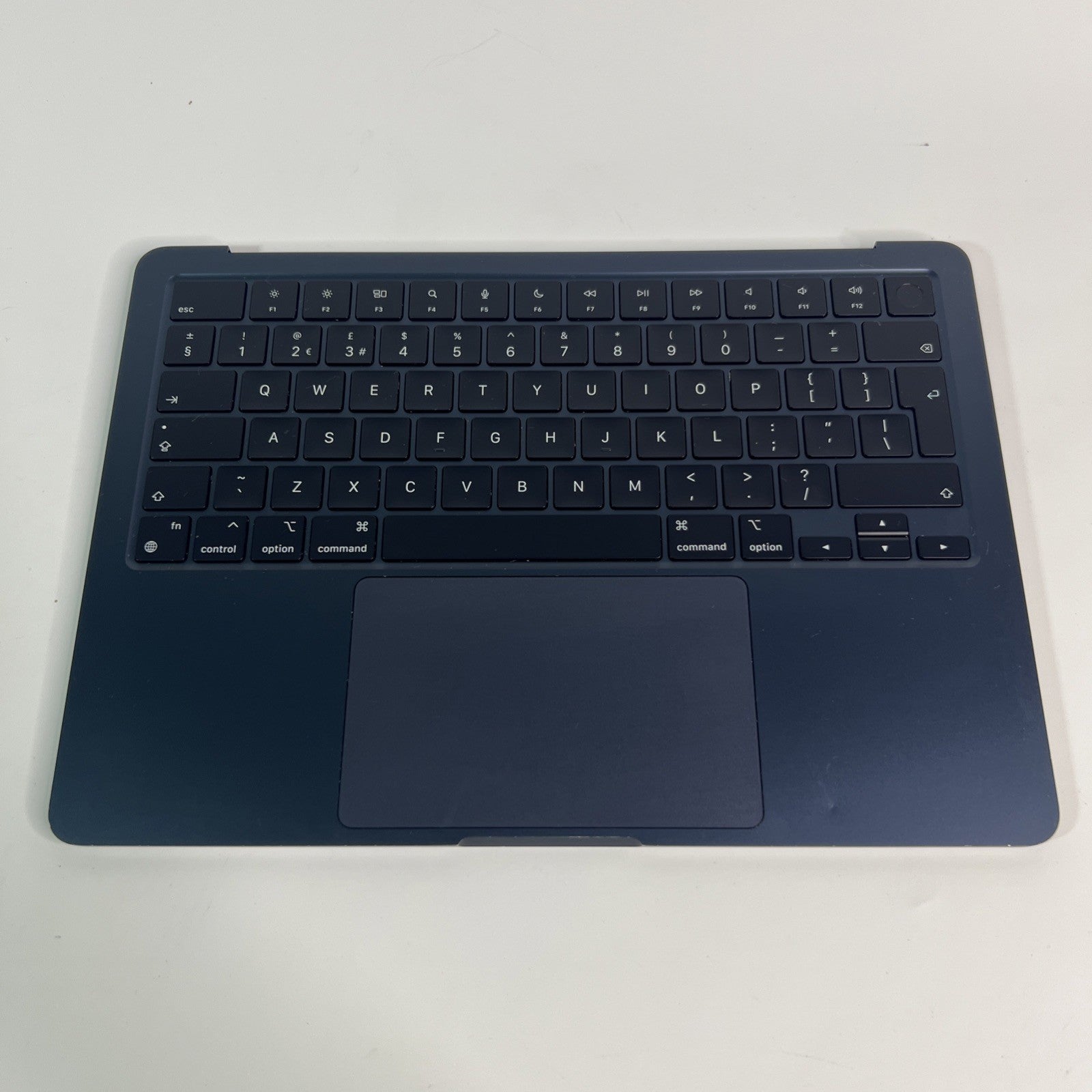Apple Macbook Air 13 A2681 EMC 4074 Palmrest M2 UK Keyboard Midnight Blue