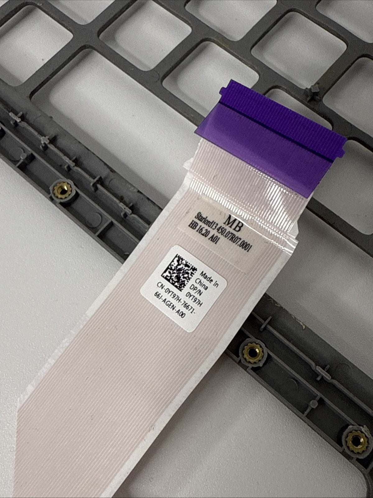 Genuine Dell Inspiron 13 5368 5378 Palmrest Assembly Keyboard Connector 0JCHV0