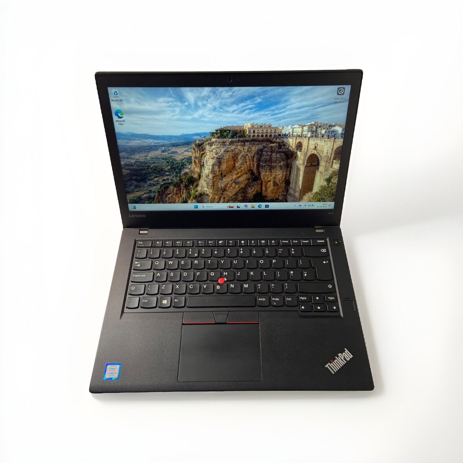 Lenovo ThinkPad T470 i5-7200U 2.50GHz 16GB 256GB SSD Windows 11 Laptop