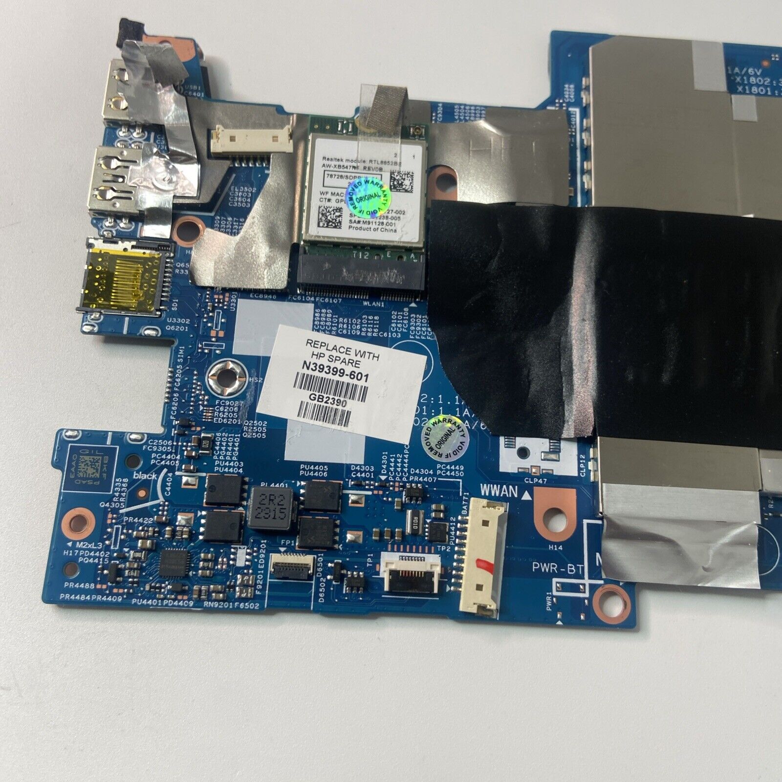 HP Pavilion x360 14-EK Series Motherboard  i5-1335U 8GB N39399-601 Fully Working