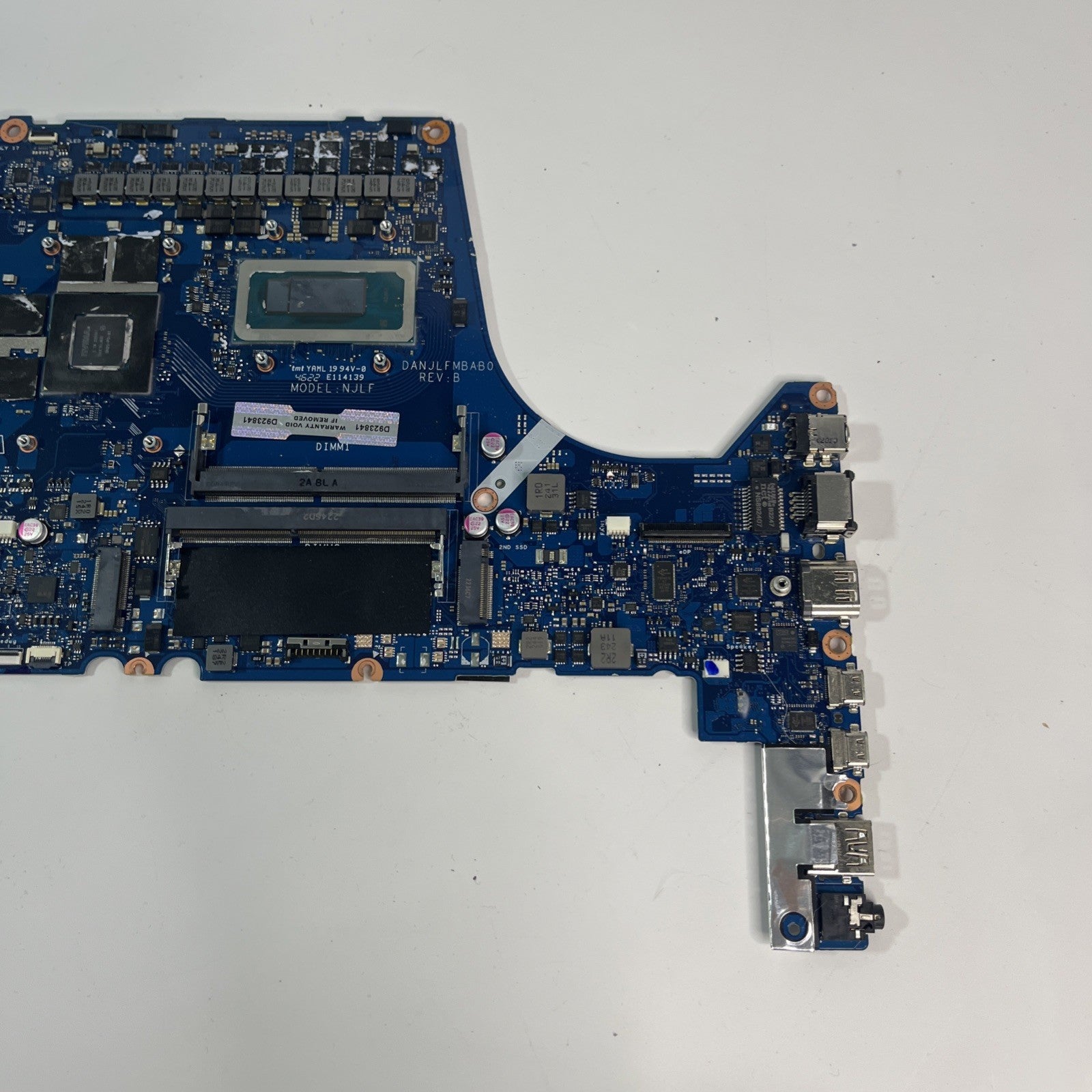 ASUS TUF Gaming F17 FX707ZC4 Motherboard I5-12500H, Rtx 3050.no Display Pw Up