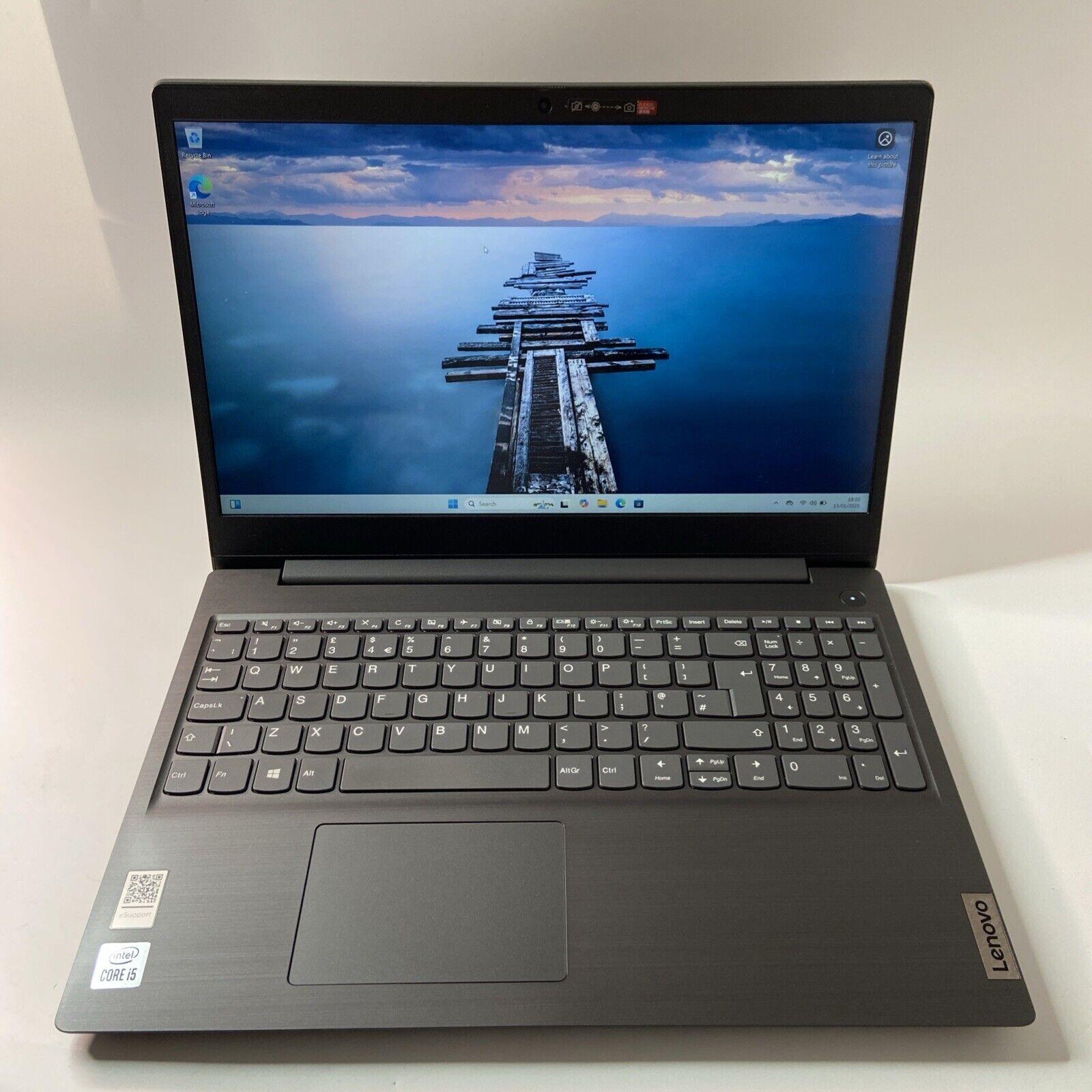 Lenovo V15 IML 15.6” FHD Laptop - Intel Core i5-10210U 8GB RAM 256GB SSD Win 11