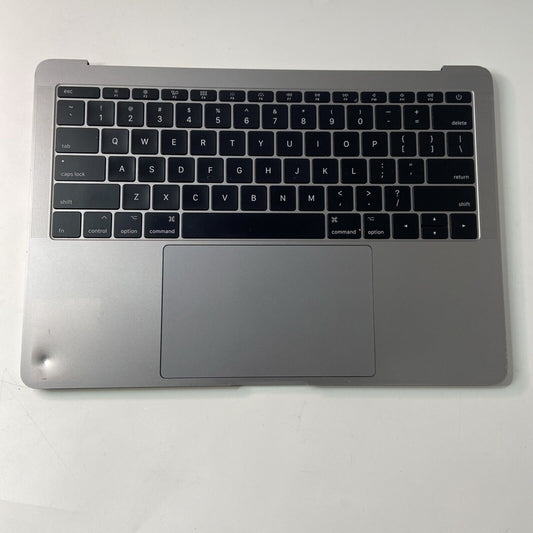 Apple Macbook Pro 13 A1708 EMC 2978 EMC 3164 Palmrest Grey UK keyboard + Battery