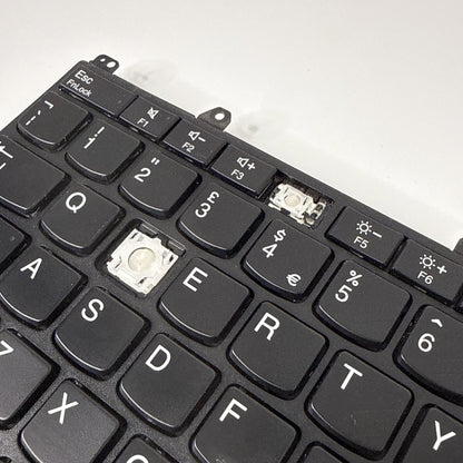 Lenovo Thinkpad Yoga 370 Genuine UK Backlit Keyboard 01HW603 (2 KEYS MISSING)