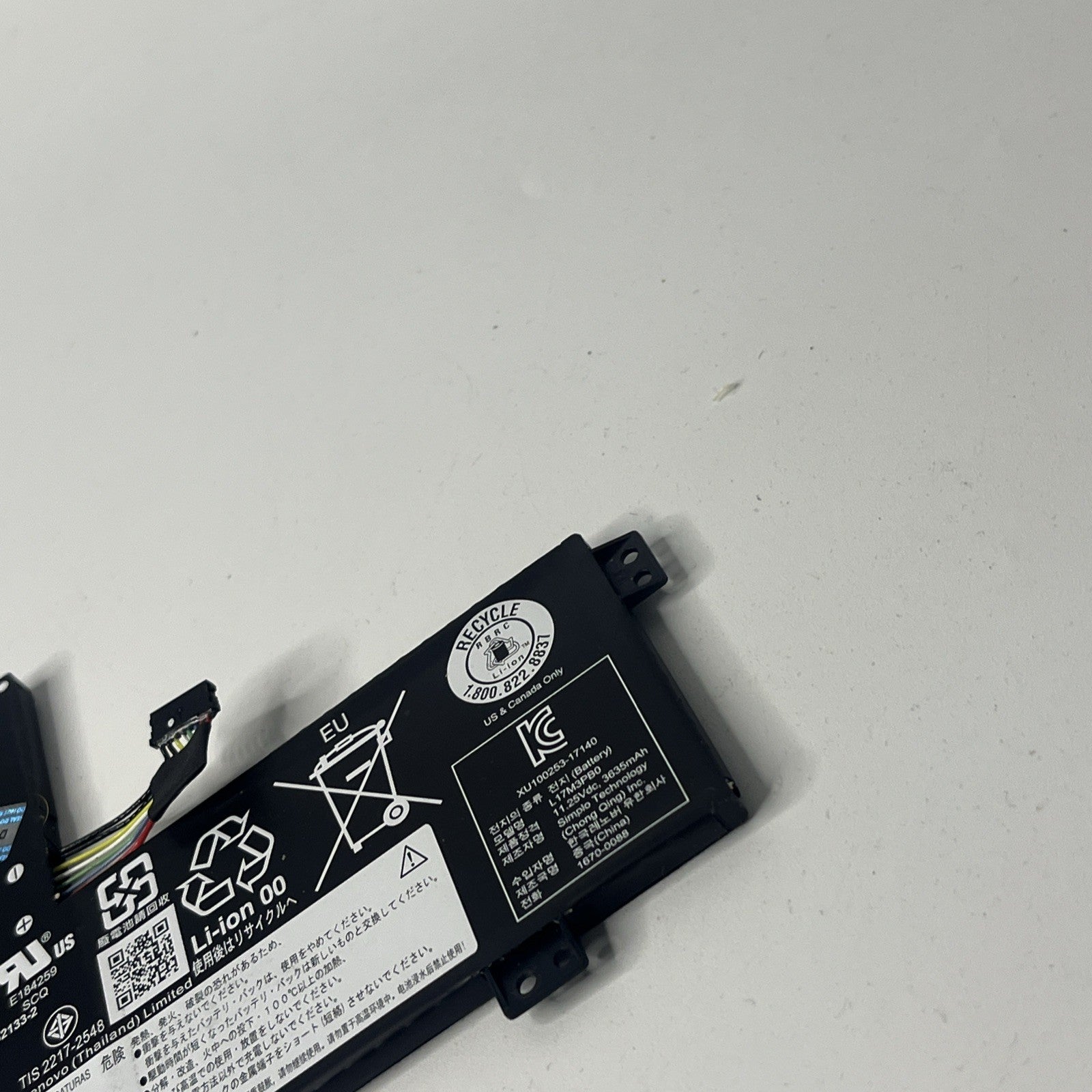 Genuine Lenovo Chromebook S340-14  Battery  L17m3pb0 Good Condition