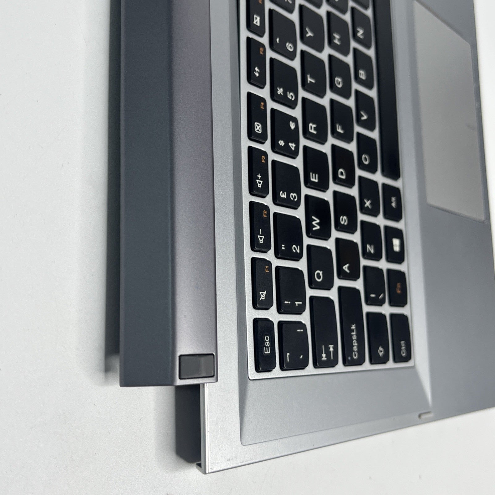 Genuine Lenovo Flex 2-14 Palmrest Touchpad UK Keyboard Assembly Silver +DC Cable