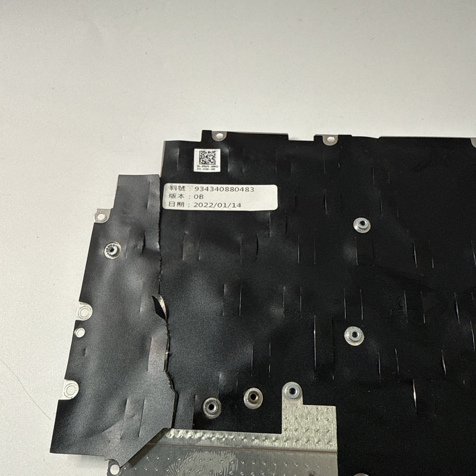 Genuine Dell Latitude 5420 UK Keyboard PN/ 0P54YV