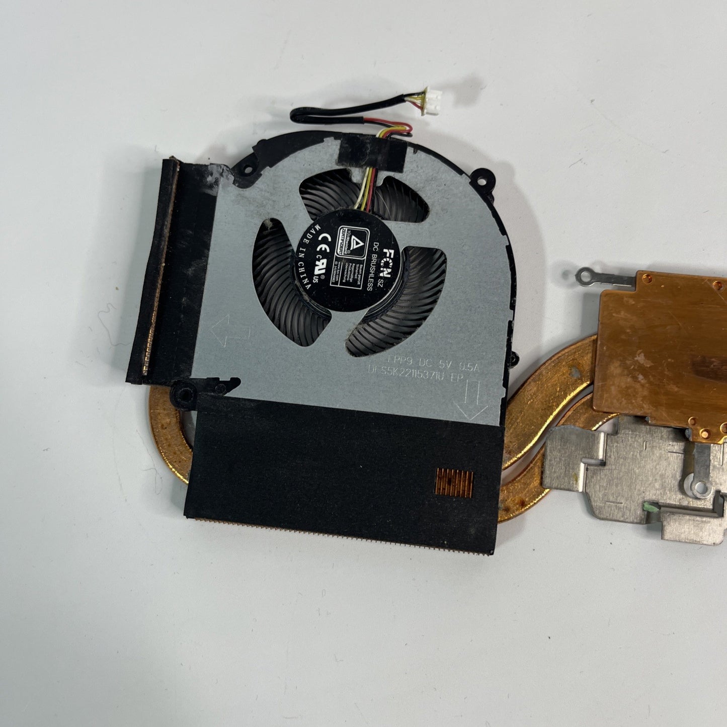 Genuine Medion Erazer Deputy P60 Cooling Cpu& Gpu Fans And Heatsink