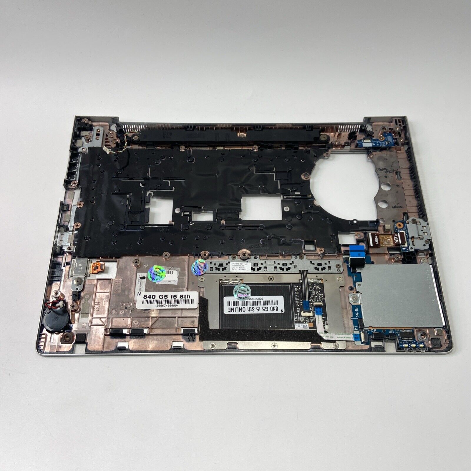 Hp Elitebook 745 840 G5 G6 Palmrest With Touchpad FP Reader L18310-001 