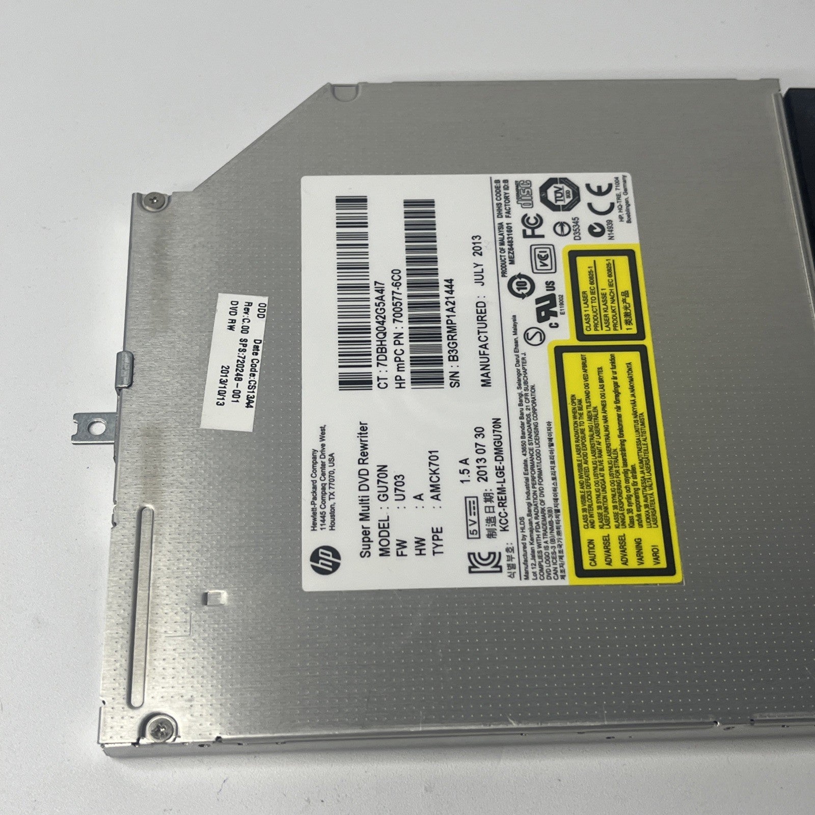 HP Envy 17-j141na, 17-j122na, 17-j053ea, 17-j161ea DVD RW SATA Optical Drive