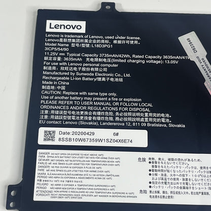 L17L3PB0 L18D3PG1 Battery for Lenovo 100E 500E Chromebook C340-11 S340-14 Serie