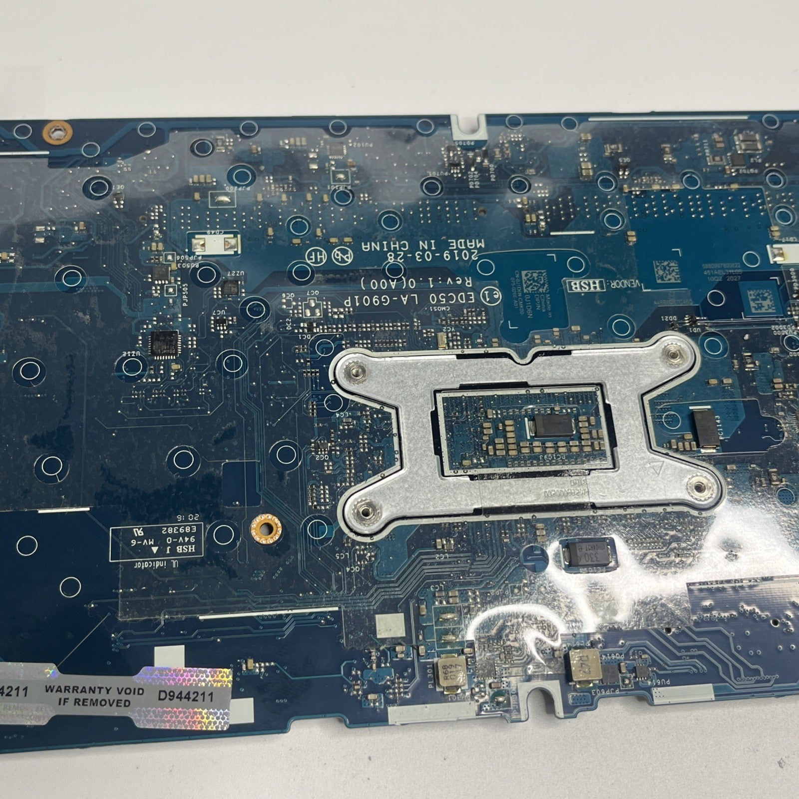 Genuine Dell Latitude 5500 Motherboard i7-8665U 1.90GHz. Mdm Lock