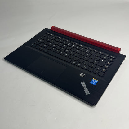 Genuine Lenovo Flex 2-14 Palmrest Touchpad UK Keyboard Assembly Red & Black+DC C