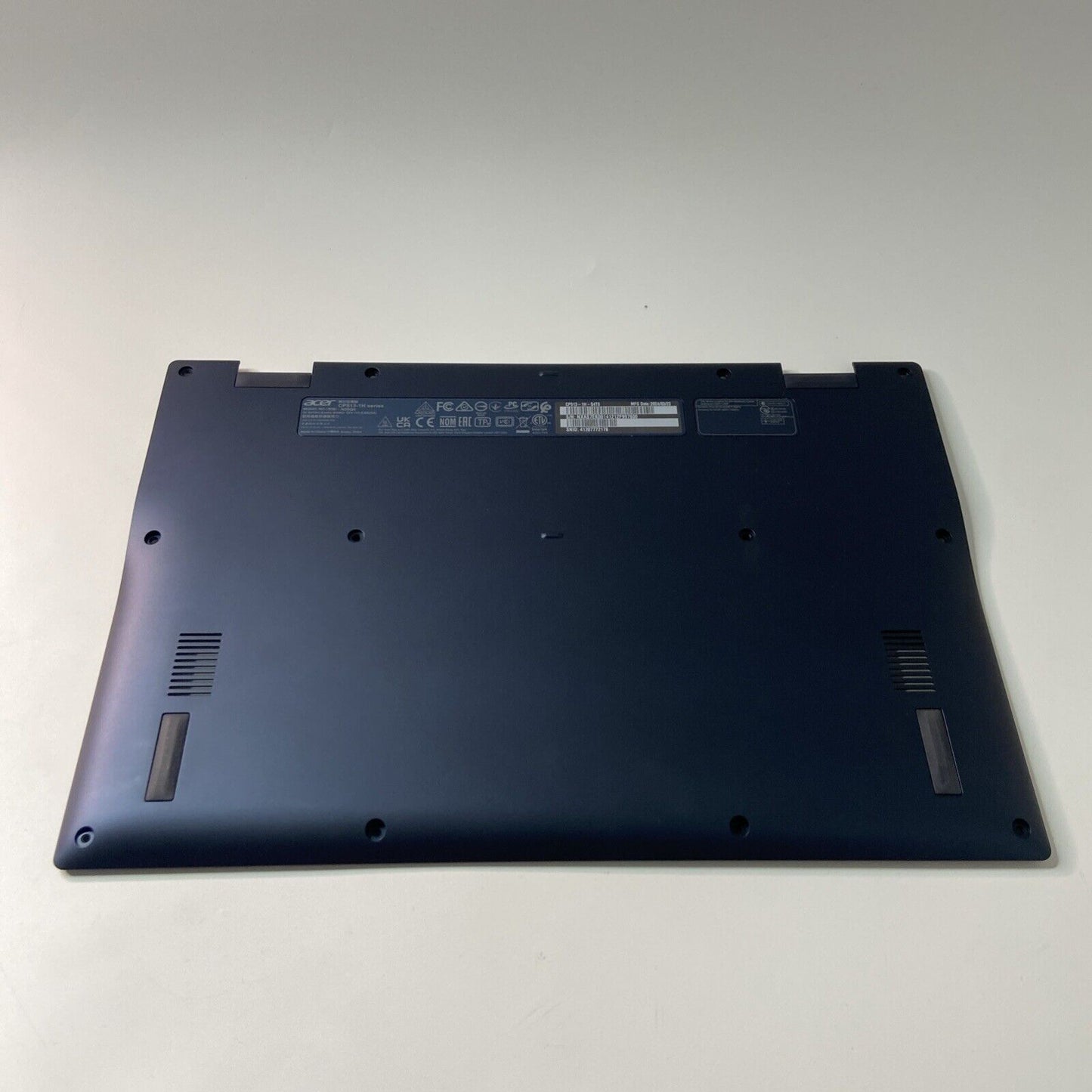 Acer Chromebook Spin CP513-1H CP513-1HL Bottom Base Chassis Blue