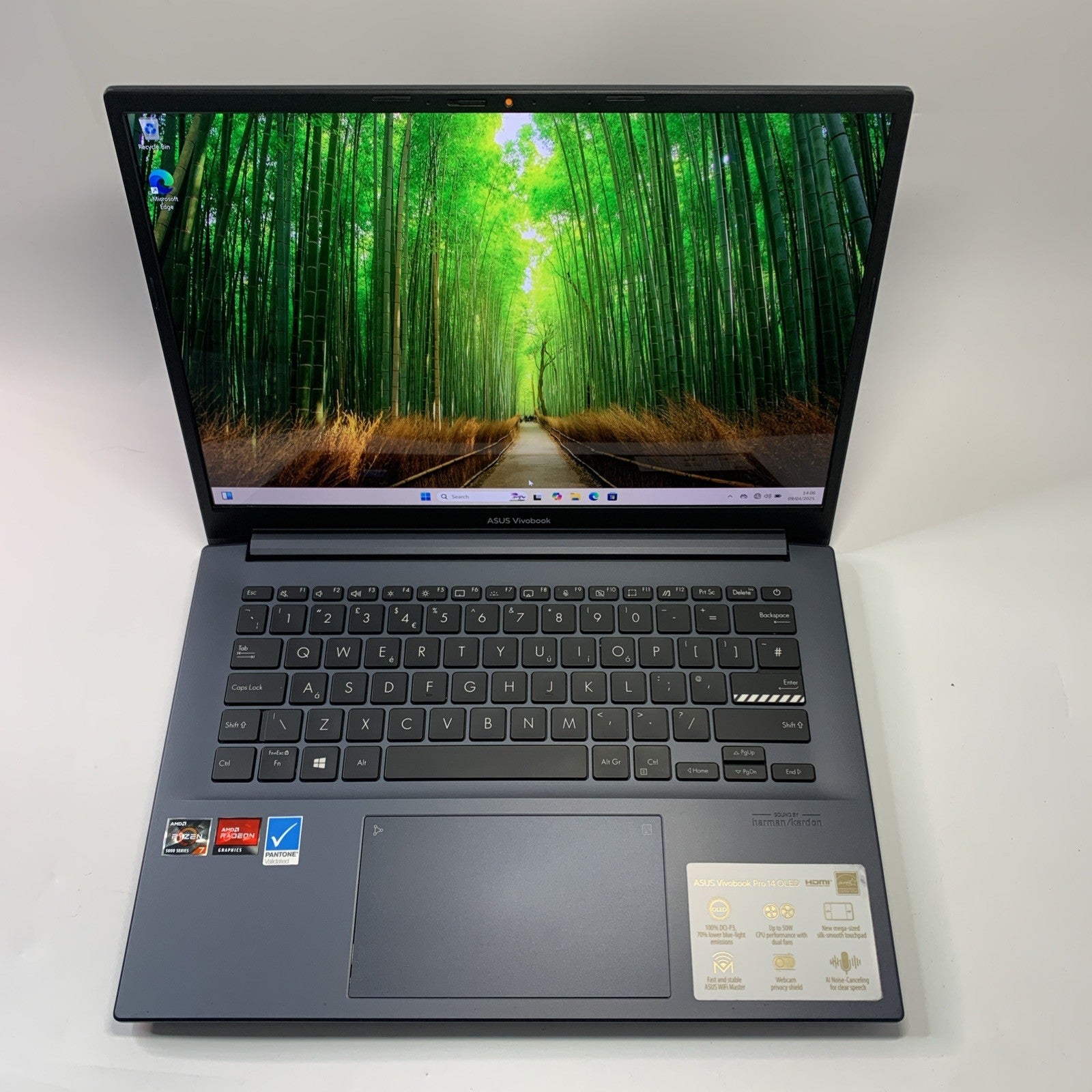 Asus Vivobook Pro 14 M3401Q OLED Ryzen 7-5800H 16GB 512GB SSD Windows 11 Laptop