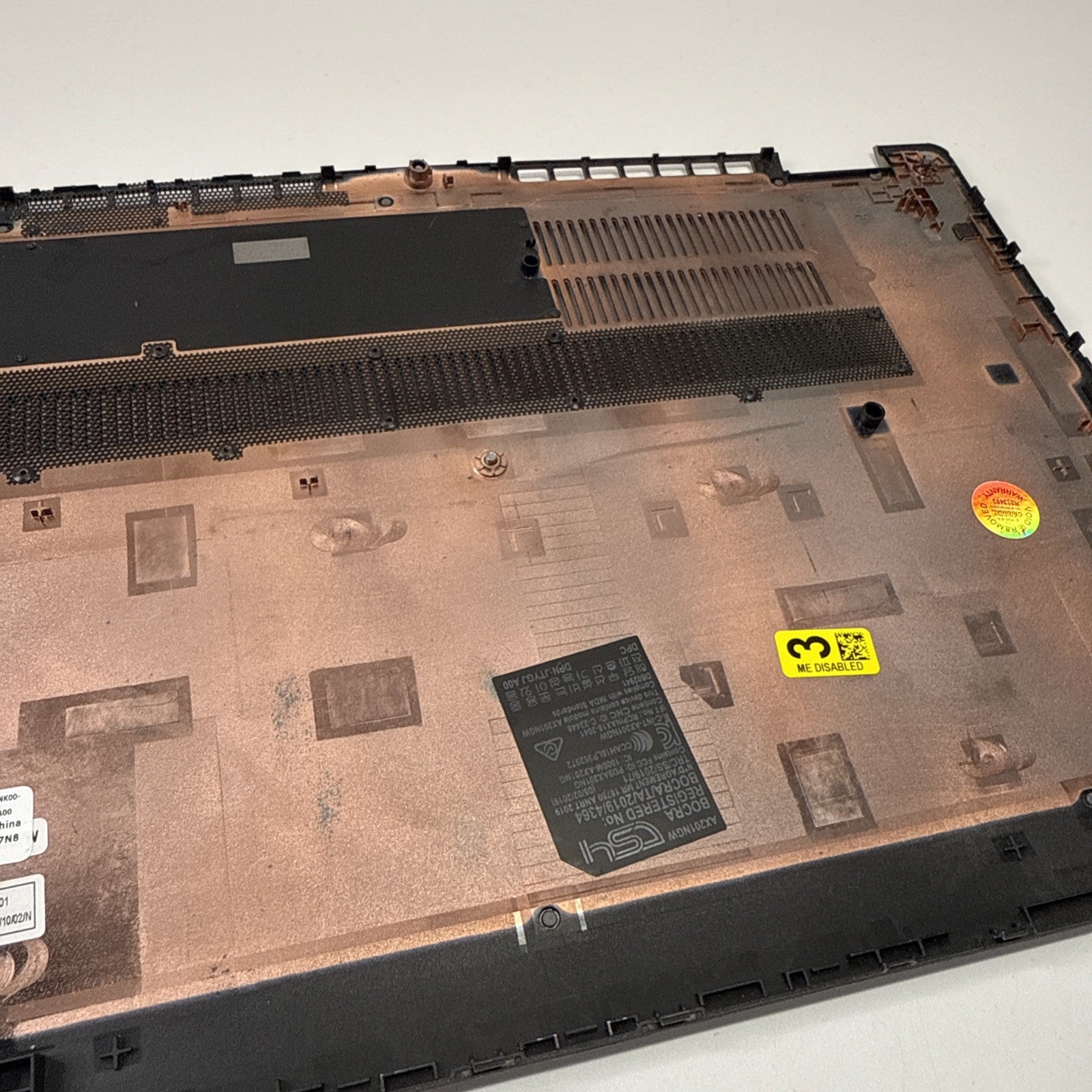 Genuine Dell Latitude 5320 Base bottom Cover 0007N8 Silver