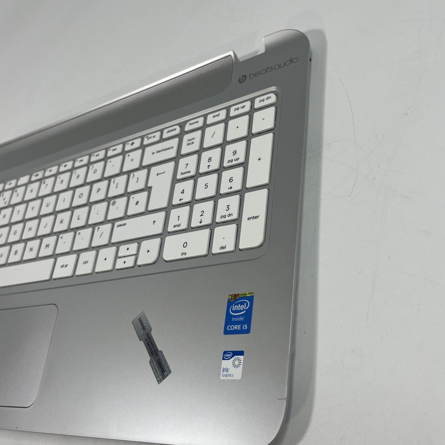 Genuine Silver Hp Pavilion 15-P189SA Palmrest ,keyboard&  Touchpad EAY1400304042