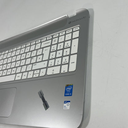 Genuine Silver Hp Pavilion 15-P189SA Palmrest ,keyboard&  Touchpad EAY1400304042