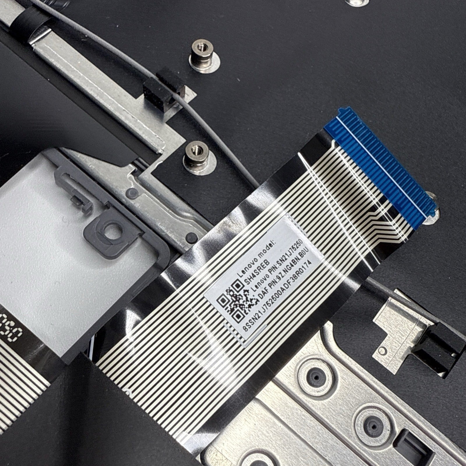 Lenovo Ideapad Slim 3 14IAN8 Palmrest Assembly UK Keyboard Grey