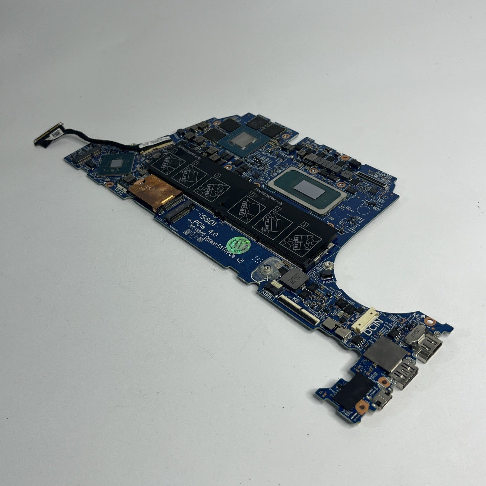 Genuine Dell Inspiron 15 7510 i7-11800H Mortherboard RTX 3050 Working 