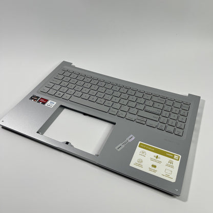 Genuine Silver ASUs vivobook 16 m1603QA palmrest And Keyboard 13N1-FBM0311