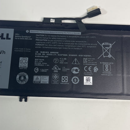 Genuine Dell 33YDH  3500mAh 56Wh Laptop Laptop Battery Good Health