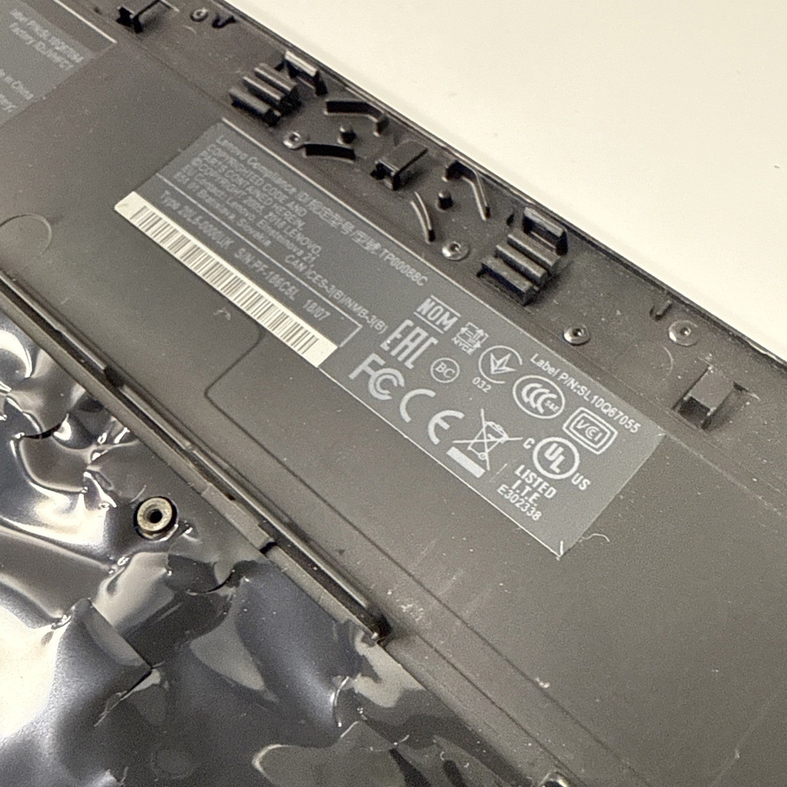 Genuine Lenovo ThinkPad T480 AP169000400 Laptop Palmrest Case Black