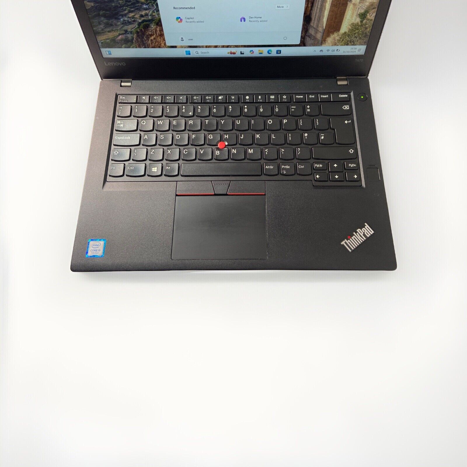 Lenovo ThinkPad T470 i5-7200U 2.50GHz 16GB 256GB SSD Windows 11 Laptop