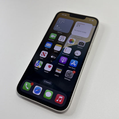Apple iPhone 13 128GB Unlocked 5G (White) EXCELLENT CONDITION A++ 94% BH