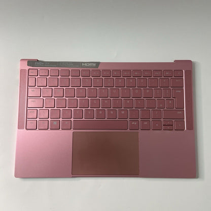Razer Book 13 RZ09-0357 Palmrest UK Keyboard Touchpad PINK