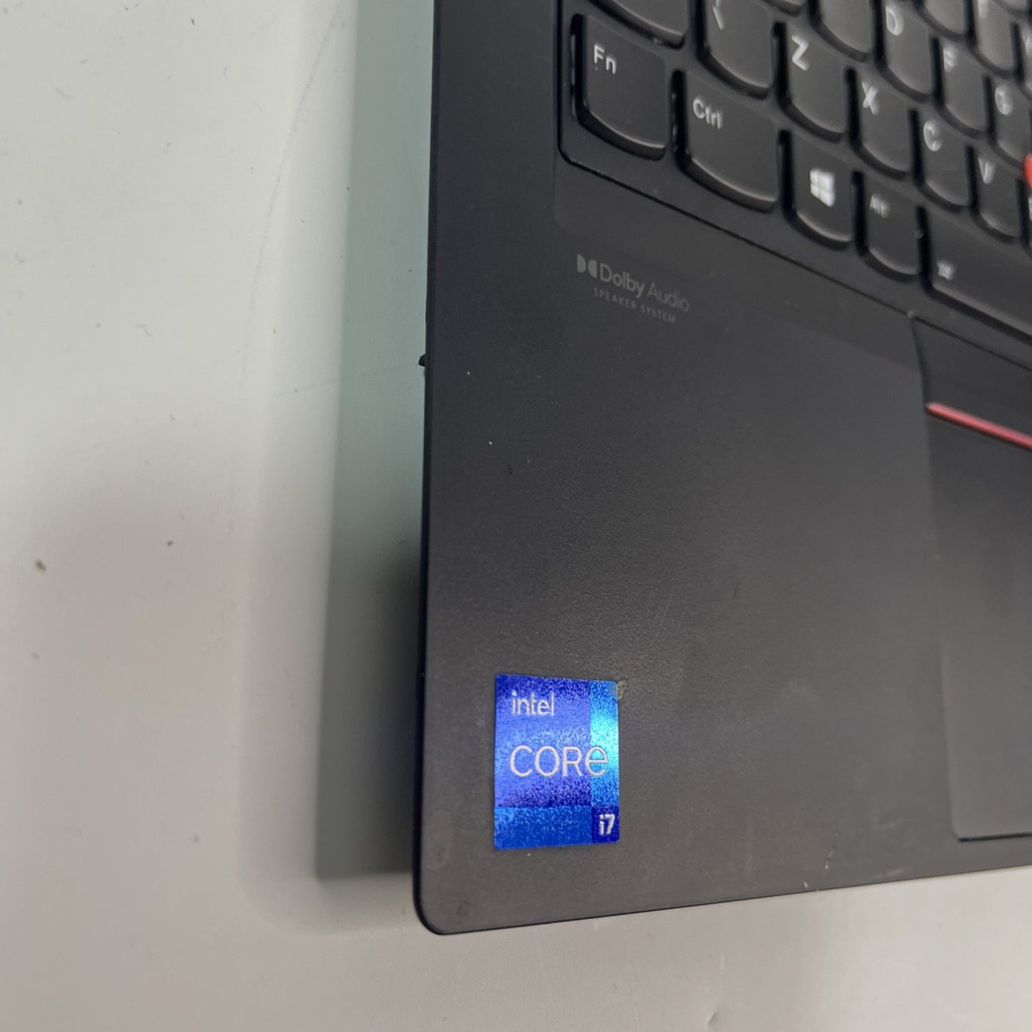 Genuine Black Lenovo ThinkPad P14s Gen 2 Complete Palmrest Uk Keyboard PK471000
