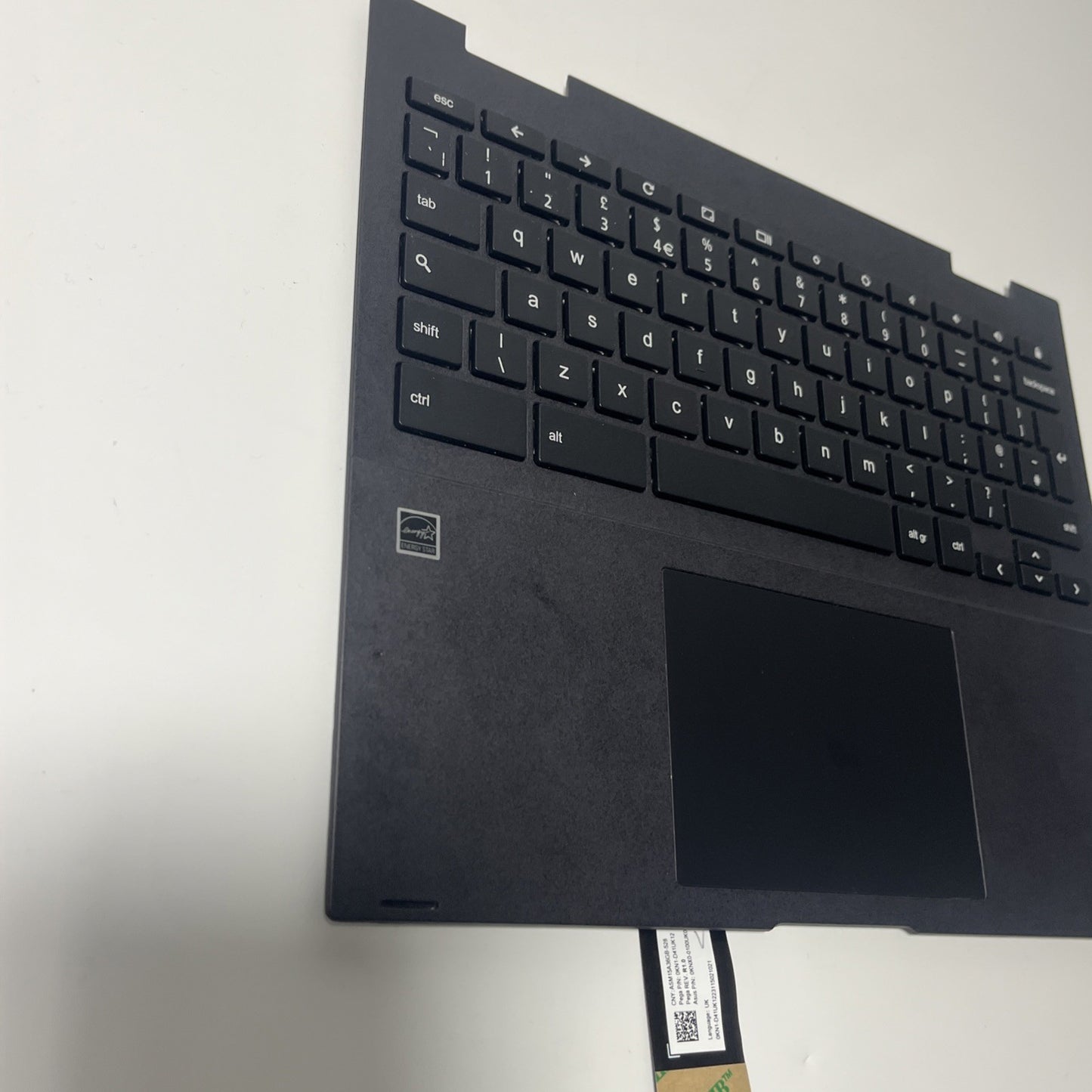 Genuine Black Asus Chromebook Flip CM3200FM1 Palmrest And Touchpad 13N1-D4A0401