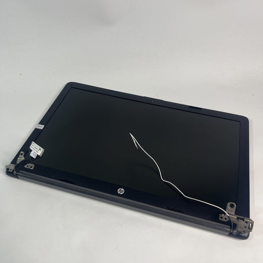 Genuine Black Hp 250 G7  Complete Top Lid & Screen Assembly. Bezel Broken