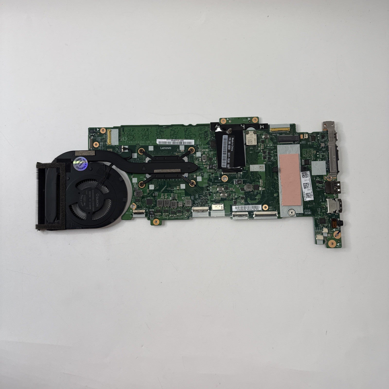 Lenovo ThinkPad T490S X390 Motherboard i7 Vpro 10th Gen NM-B891  Working
