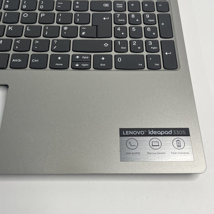Genuine Silver Lenovo IdeaPad 330S-15IKB  Palmrest Keyboard And Speakers