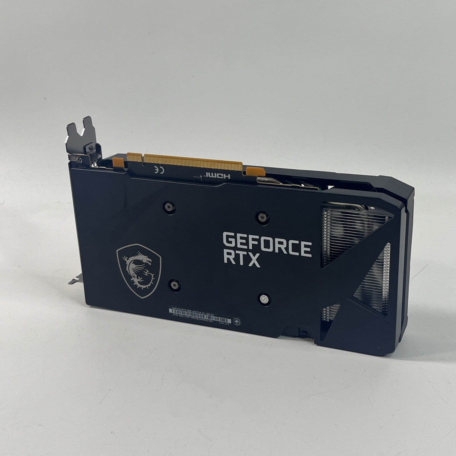 MSI GeForce RTX 3060 VENTUS 2X OC 12GB GDDR6 Graphics Card