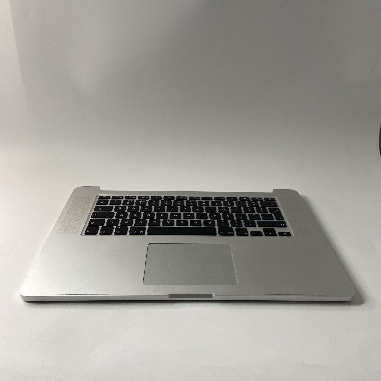 MacBook Pro 15" A1398 2014 Palmrest Top Case Cover UK Keyboard Silver + Battery