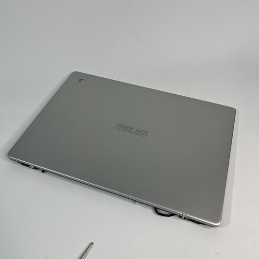 Genuine Sliver asus chromebook c424m complete top lid