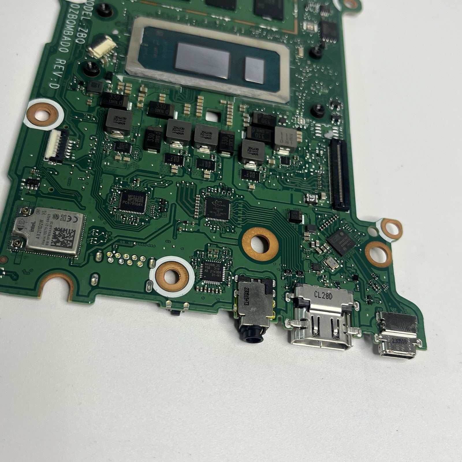 Acer CB spin 714 n22q10 motherboard I3 13th  NBKLD110043 Power On Backlit Issue