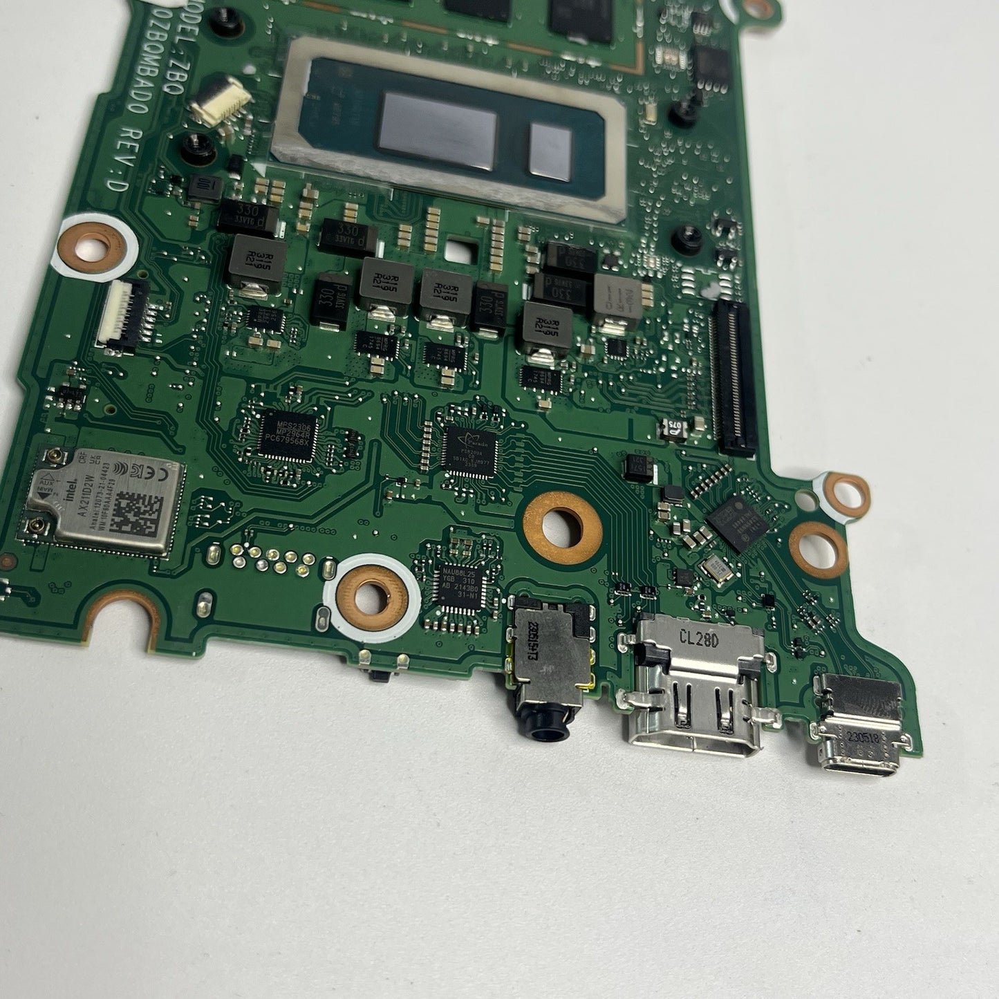 Acer CB spin 714 n22q10 motherboard I3 13th  NBKLD110043 Power On Backlit Issue