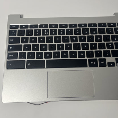 Silver Samsung Chromebook XE310XDA Palmrest, Speakers & Touchpad HQ20901811